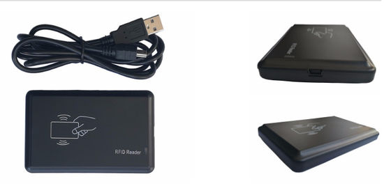 Scrittore del lettore della carta di credito di identificazione di ISO1443A MIFAR S50 USB 13.56MHZ RFID